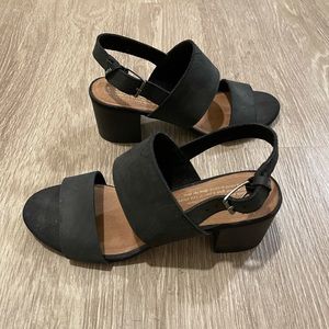 TOMS Poppy Leather Heeled Sandal